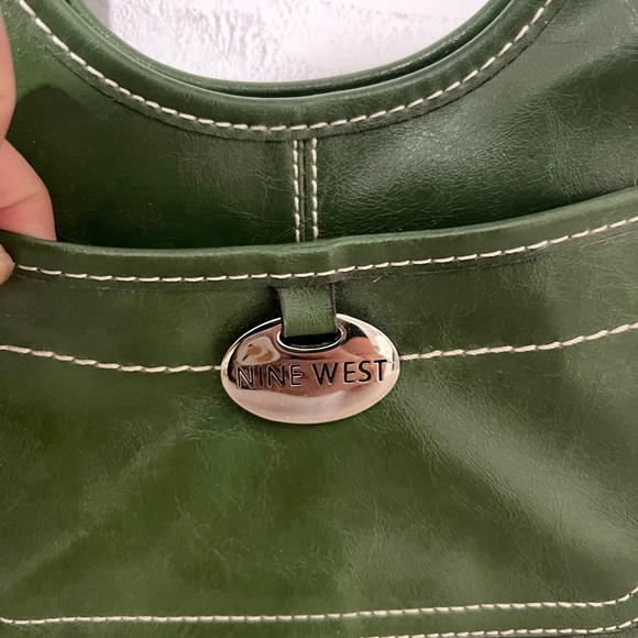 Nine West green faux leather handbag - Picture 5 of 10